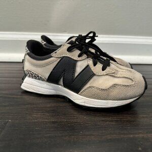 New Balance Girls Shoes - White / Blk / Leopard (Size 10.5C WIDE!)
